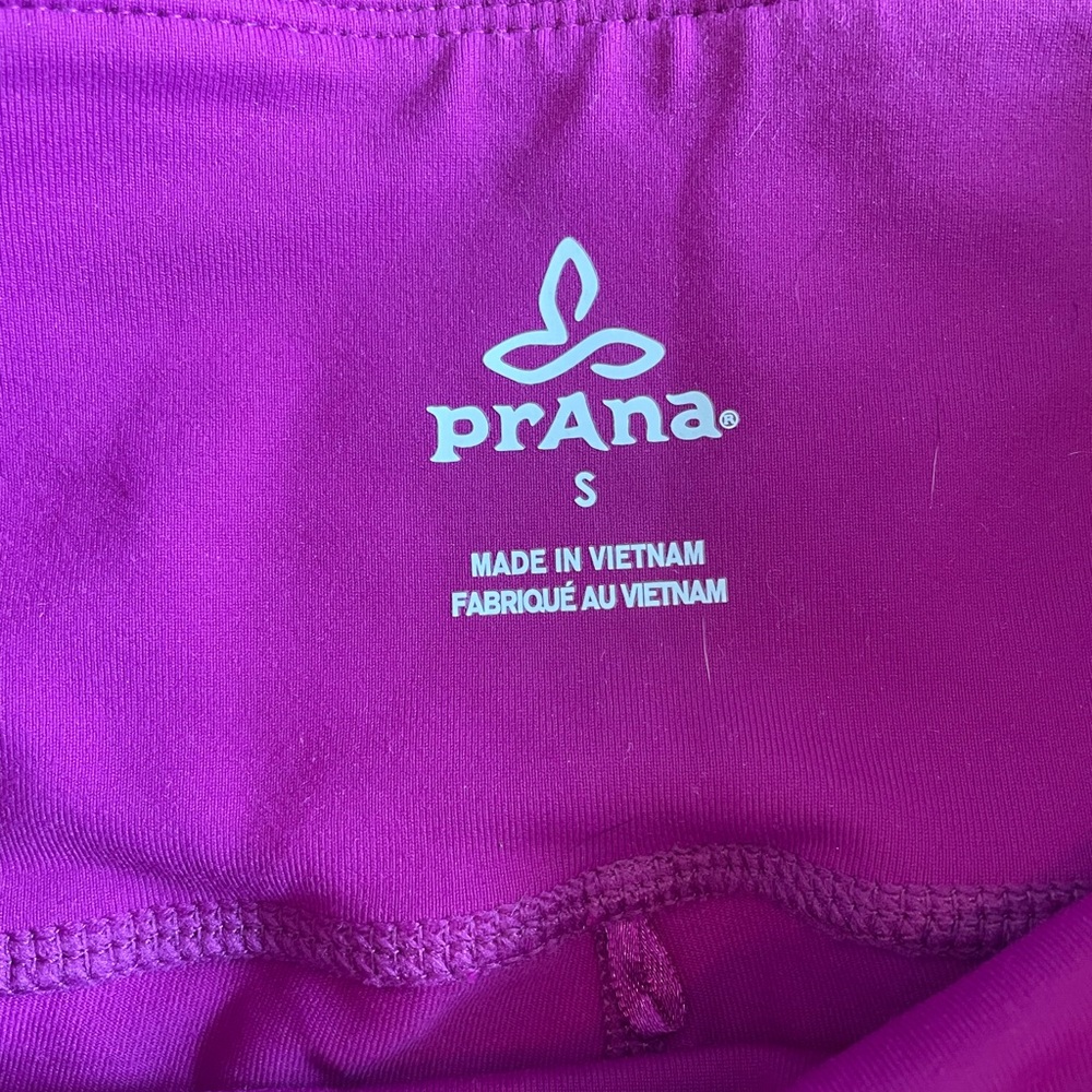 PRANA prism leggings size S Fuschia EUC - Picture 3 of 4